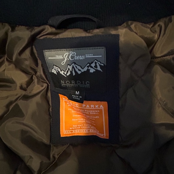 J. Crew Men's Nordic Parka (Navy) - Picture 4 of 4